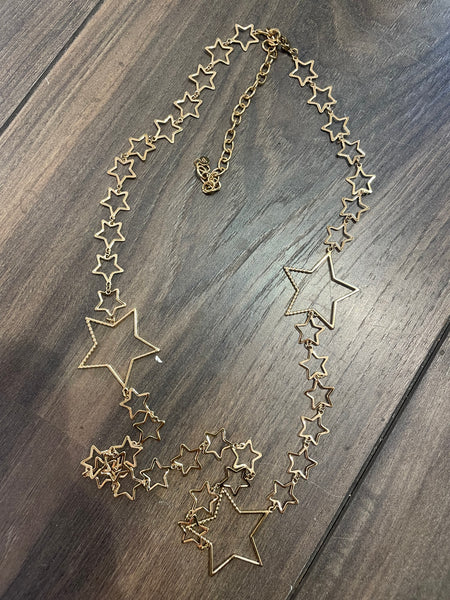 Collana  lunga Stelle