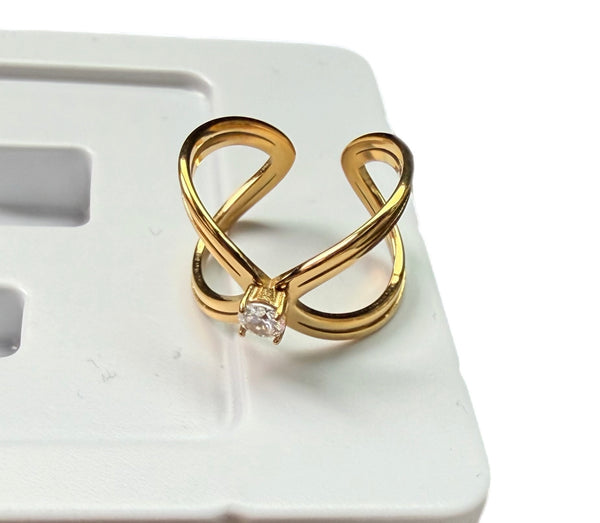 Anello Alba  punto luce x due varianti colore