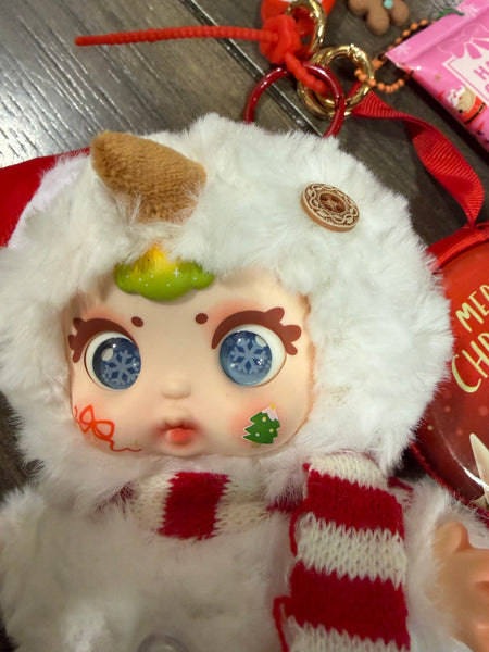 Pimp your bag MM Milk Candy  serie Christmas pupazzo di neve