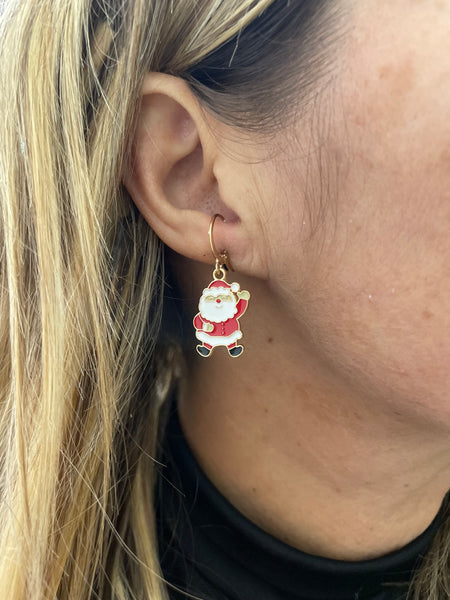 Mono orecchino Christmas Edition Babbo Natale