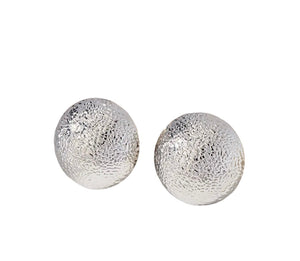 Coppia orecchini maxi sfera big  unica bubbles