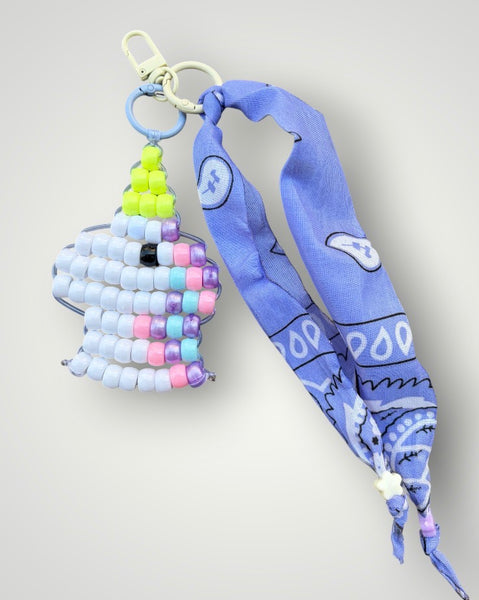Pimp your bag Colors keychain unicorno  portafortuna  pony Beads Vari utilizzi e vari colori