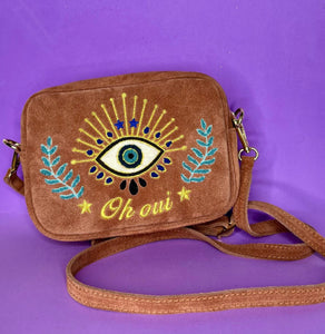 Borsa camera Bag principessa glam con evil eye limited Edition capsule collection