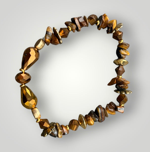 Bracciale Colors labyrinth brown