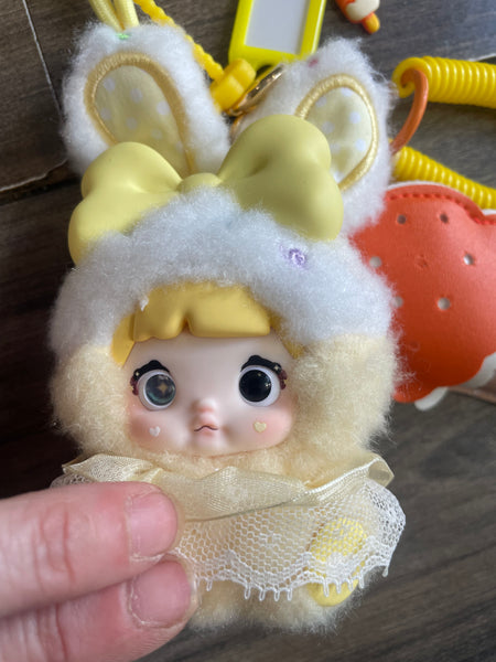 Pimp your Bag Baby Nommi Sweetheart Bunny series Pudding  Cream