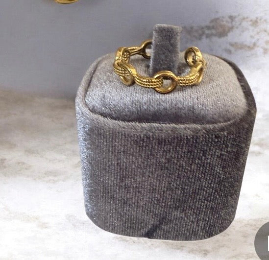 Anello Chain tonda
