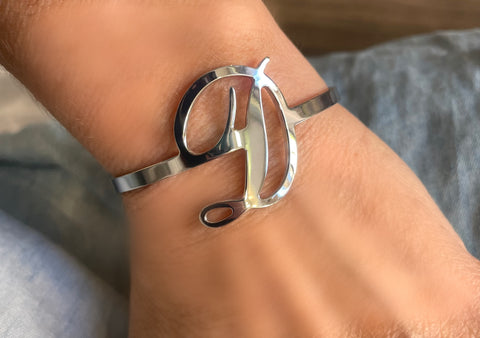 Bracciale regolabile So Glamour tre varianti colore e varie lettere