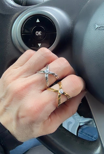 Anello Alba  punto luce x due varianti colore