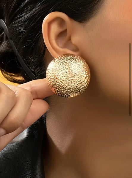 Coppia orecchini maxi sfera big  unica bubbles