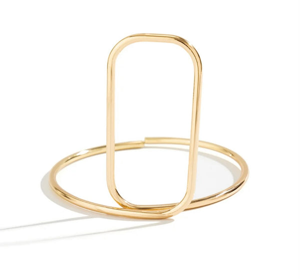 Elettra Bracciale e anello unito regolabile due varianti colore