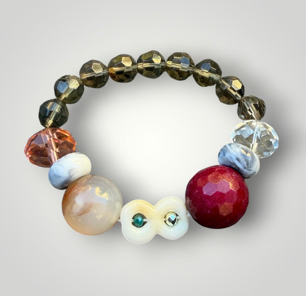 Bracciale labyrinth con simbolo infinito