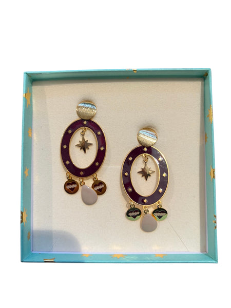 Coppia orecchini principessa Glam Gipsy Fig