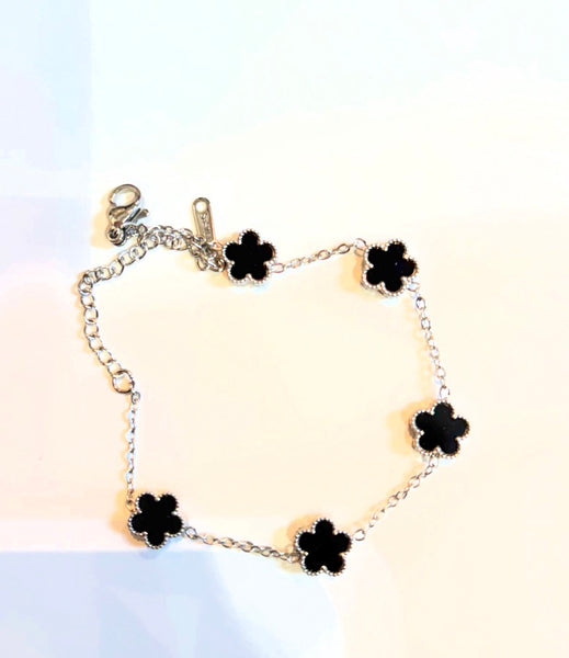 Bracciale fiorellino  vari colori fiore variante piccina