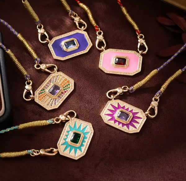 Collana Ibiza crystal vari colori