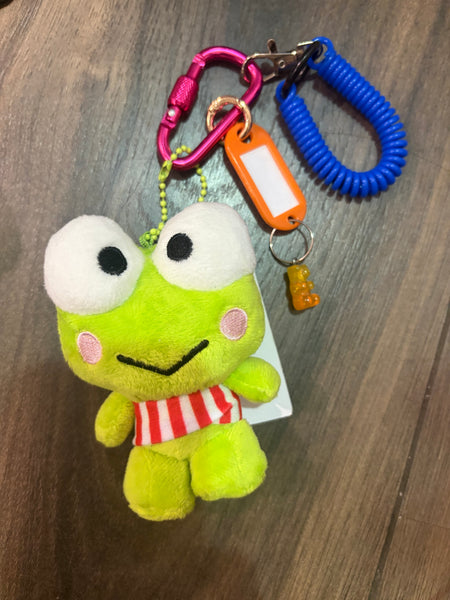 Pimp your Bag Keychain charms per borsa e portachiavi keroppi peluche abitìno rosso