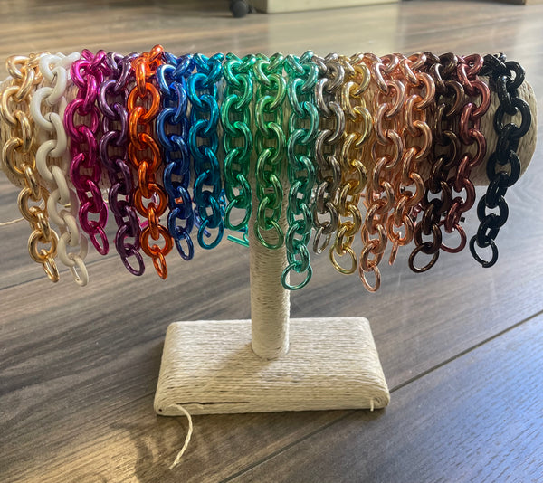 Bracciale Chain ovale grande So Glamour vari colori