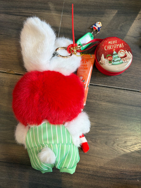 Pimp your bag Samuel serie Christmas coniglio di Mela Apple Bunny