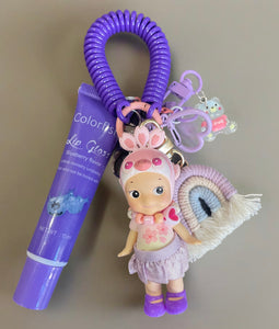 Pimp your Bag Angel Cherry blossom pavone