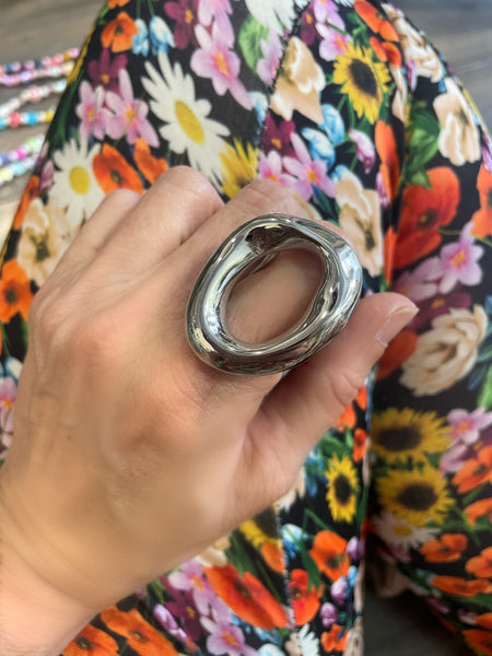 Anello glenda over due varianti colore