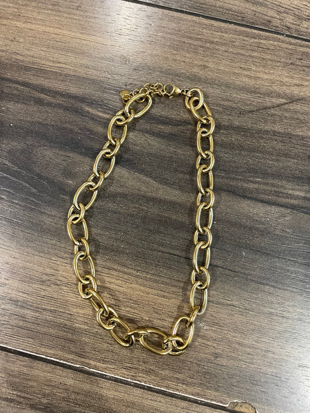 Collana Ambra  catena anelli due varianti colore