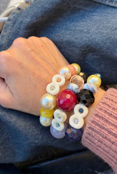 Bracciale labyrinth con simbolo infinito