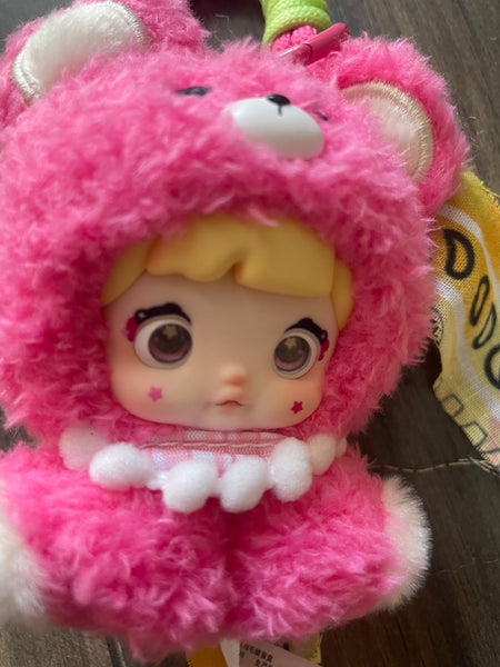 Pimp your Bag Baby  Nommi Fuxia Straw Baby