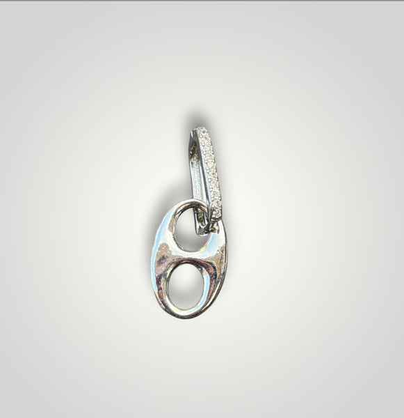 Mono orecchino soda can tabs  tappo lattina due varianti colore
