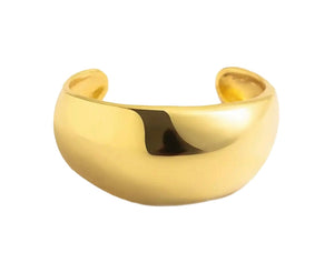 Bracciale manetta bombati Artemide liscio due varianti colore