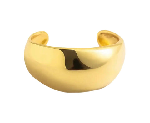 Bracciale manetta bombati Artemide liscio due varianti colore