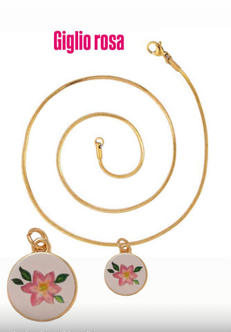 Collana Love Little Italy retro’ Flower vari disegni