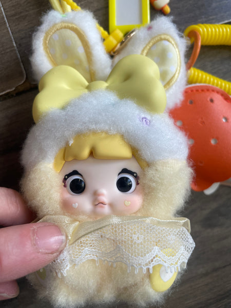 Pimp your Bag Baby Nommi Sweetheart Bunny series Pudding  Cream