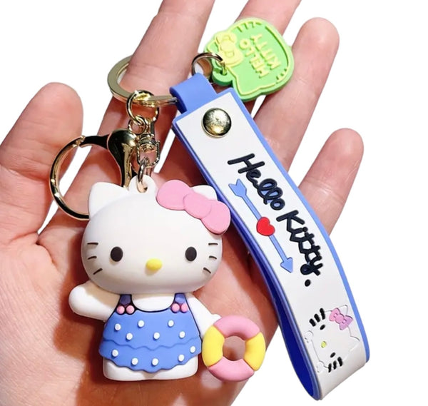 Pimp your Bag Keychain charms per borsa e portachiavi hallo kitty beach