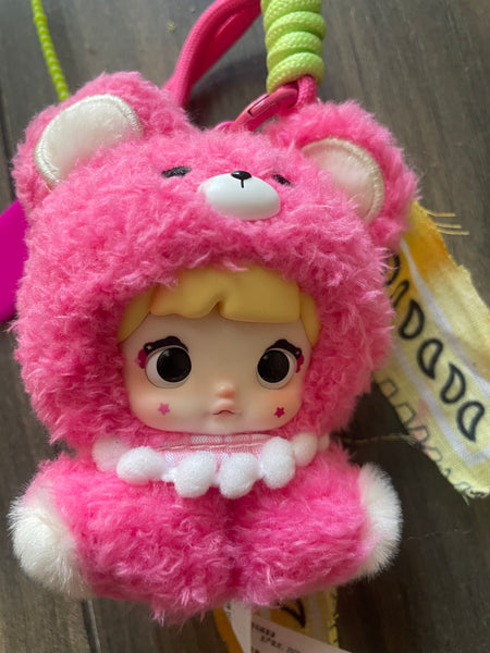Pimp your Bag Baby  Nommi Fuxia Straw Baby