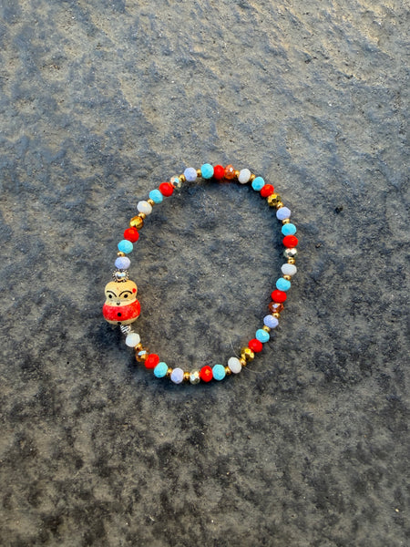 Bracciale chinitos de la Buena suerte rosso Limited Edition