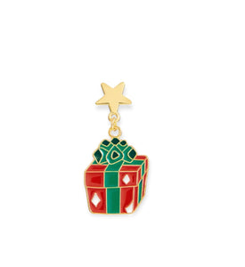 Mono orecchino Pacchetto regalo di Natale Christmas Edition