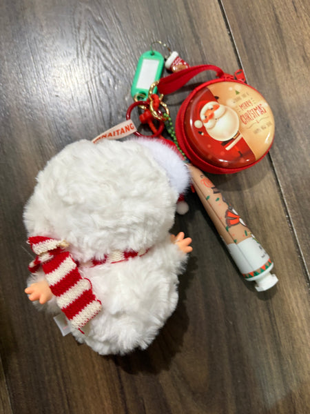 Pimp your bag MM Milk Candy  serie Christmas pupazzo di neve