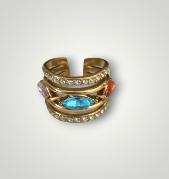 Earcuff Isla Bonita Azzurra due varianti colore