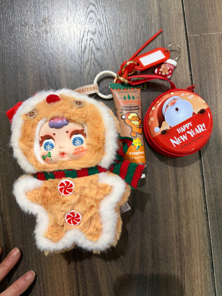 Pimp your bag MM Milk Candy  serie Christmas Omino Pan di zenzero