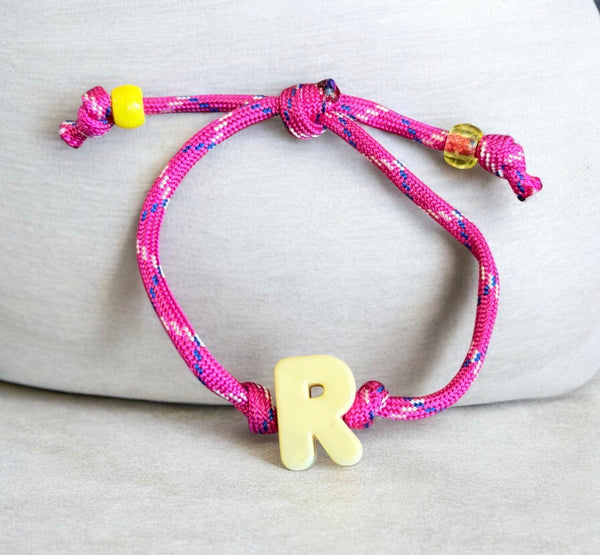 Bracciaie Marine florida lettera colorata vari colori lettere R S