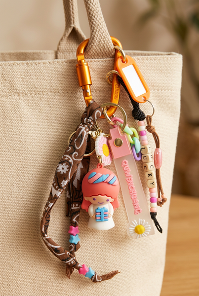 Pimp your bag portachiavi per borsa