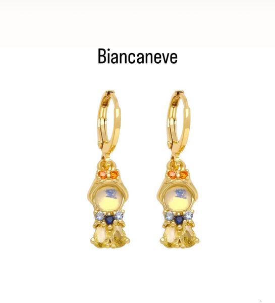 Mono orecchini Principesse delle Favole