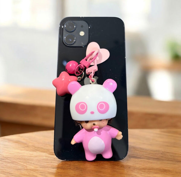Pimp your phone  Panda rosa in piedi