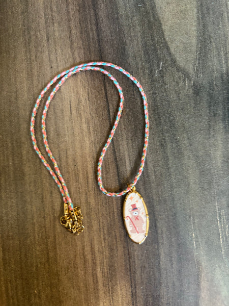 Collana Summer  Ibiza teddy bear magic    cordino vari colori