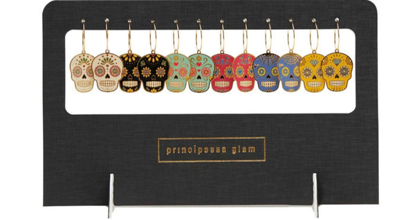 Coppia orecchini  principessa glam remedios calavera