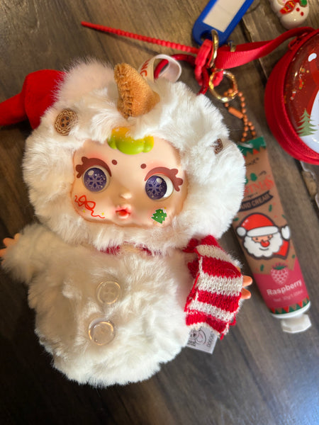 Pimp your bag MM Milk Candy  serie Christmas pupazzo di neve