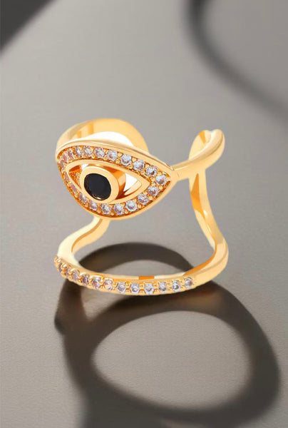 Anello Melory per unghia crystal occhio greco