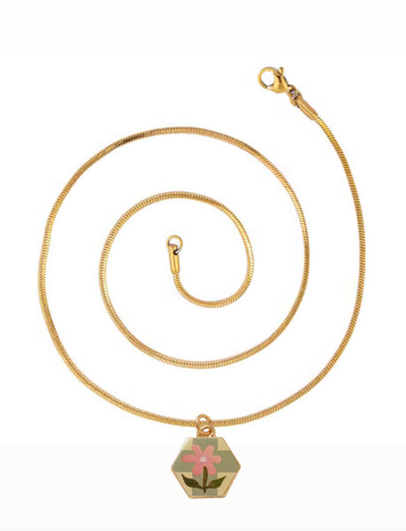 Collana Love Little Italy retro’ Flower vari disegni