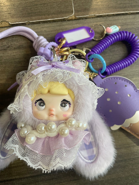 Pimp your Bag Baby Nommi Sweetheart Bunny series Grape gummy
