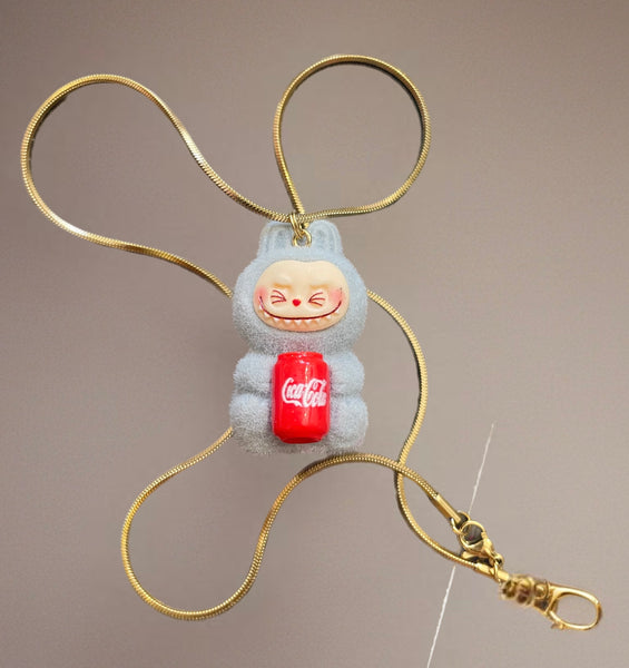 Collana Labubu coca cola vari colori e due lunghezze