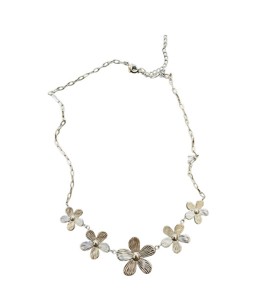 Collana multi flowers  varianti colore